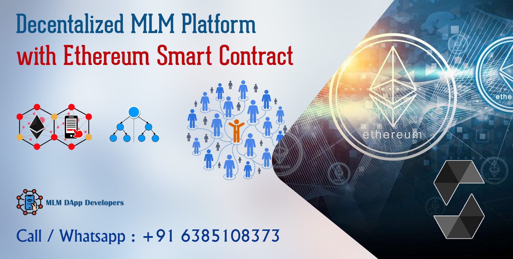 Cryptocurrency MLM Software : MLM Business with Ethereum Dapp and Smart Contract